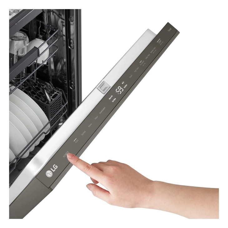 Smart Flushfit™ Top Control Dishwasher With 1-hour Wash & Dry, Quadwash® Pro, And Dynamic Heat Dry™ W/autovent Dry™ LDNPM545D