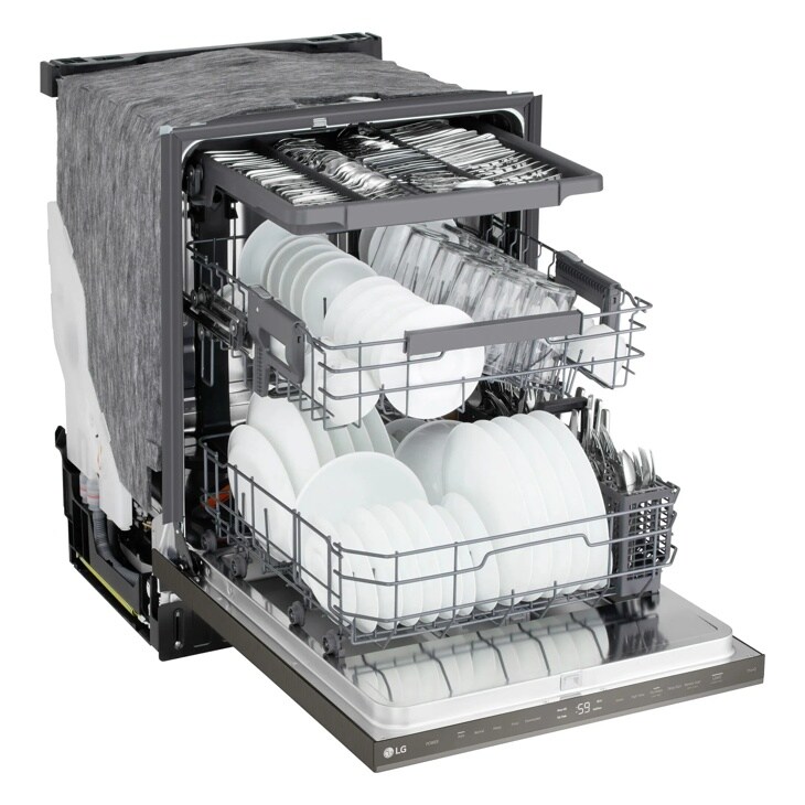 Smart Flushfit™ Top Control Dishwasher With 1-hour Wash & Dry, Quadwash® Pro, And Dynamic Heat Dry™ W/autovent Dry™ LDNPM545D