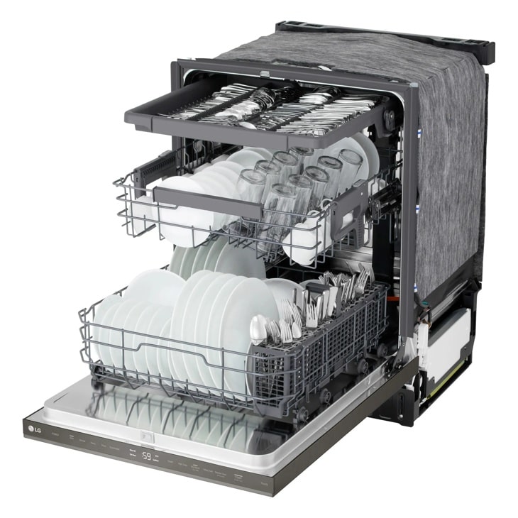 Smart Flushfit™ Top Control Dishwasher With 1-hour Wash & Dry, Quadwash® Pro, And Dynamic Heat Dry™ W/autovent Dry™ LDNPM545D
