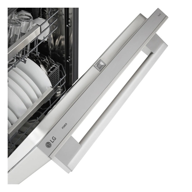 Smart FlushFit™ Top Control Dishwasher with 1-Hour Wash & Dry, QuadWash® Pro, TrueSteam® and Dynamic Heat Dry™ w/AutoVent Dry™ LDNTH753S