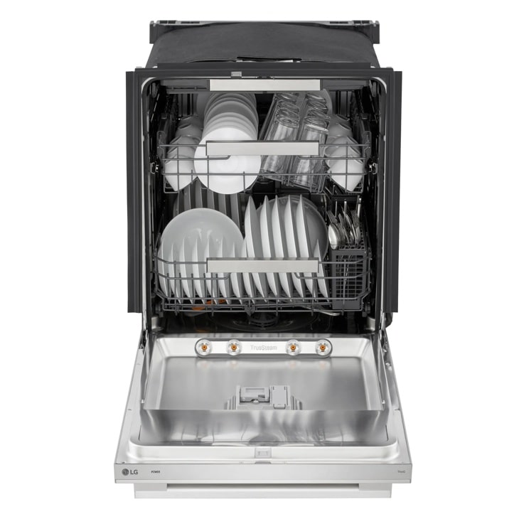 Smart FlushFit™ Top Control Dishwasher with 1-Hour Wash & Dry, QuadWash® Pro, TrueSteam® and Dynamic Heat Dry™ w/AutoVent Dry™ LDNTH753S