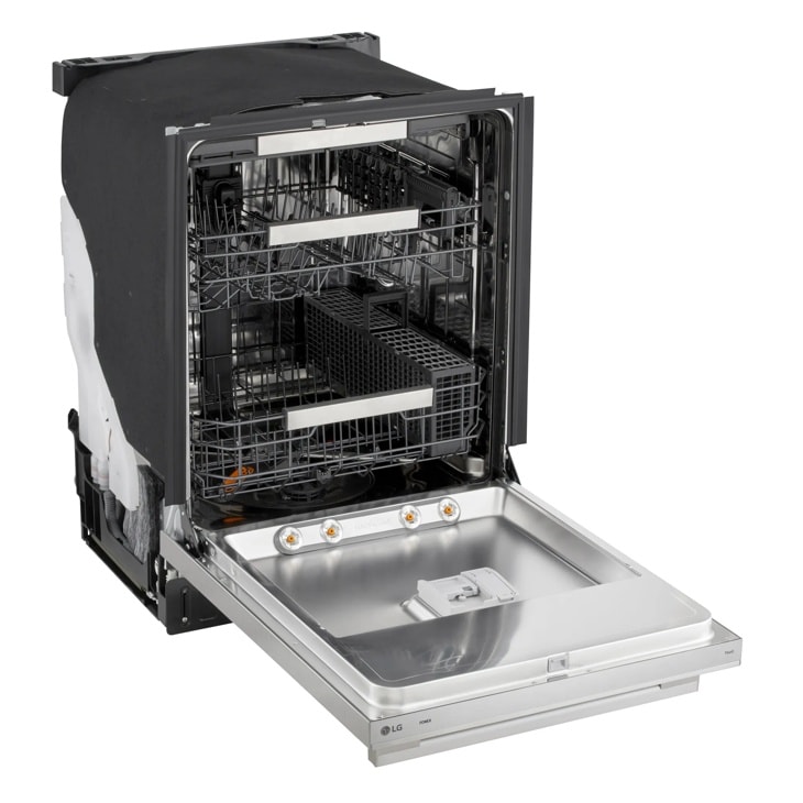 Smart FlushFit™ Top Control Dishwasher with 1-Hour Wash & Dry, QuadWash® Pro, TrueSteam® and Dynamic Heat Dry™ w/AutoVent Dry™ LDNTH753S