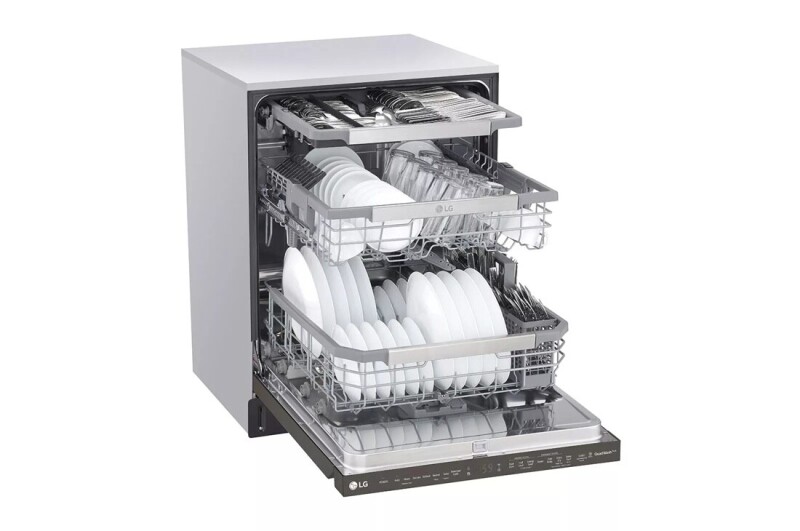 Top Control Smart Wi-Fi Enabled Dishwasher with QuadWash™ and TrueSteam® LDP6810BD