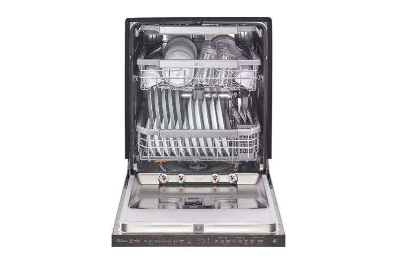 Top Control Dishwasher with QuadWash™ and TrueSteam® LDP7808BD