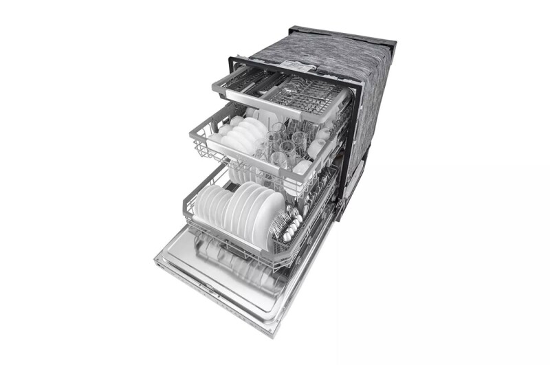 Smart Dishwasher with QuadWash™ and Adjustable 3rd Rack, 44dB LDPN6761T