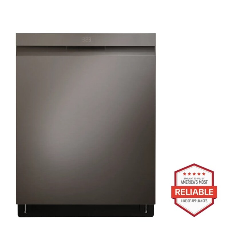LG Smart Top Control Dishwasher with QuadWash® Pro, TrueSteam® and Dynamic Dry® Black Stainless LDPS6762D Picture 1