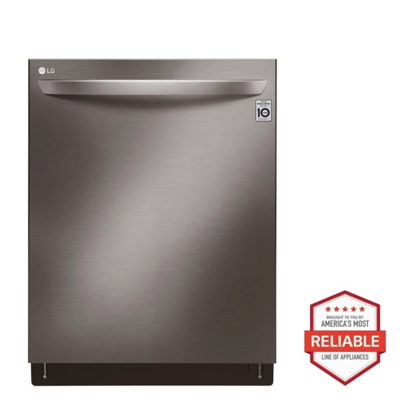 Top Control Smart wi-fi Enabled Dishwasher with QuadWash™ and TrueSteam® LDT7808BD