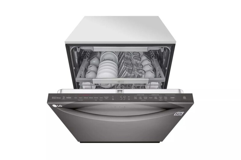 Top Control Smart wi-fi Enabled Dishwasher with QuadWash™ and TrueSteam® LDT7808BD