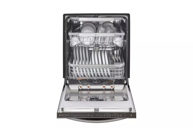 Top Control Smart wi-fi Enabled Dishwasher with QuadWash™ and TrueSteam® LDT7808BD
