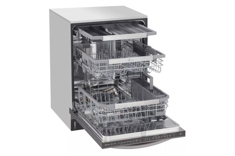 Top Control Smart wi-fi Enabled Dishwasher with QuadWash™ and TrueSteam® LDT7808BD