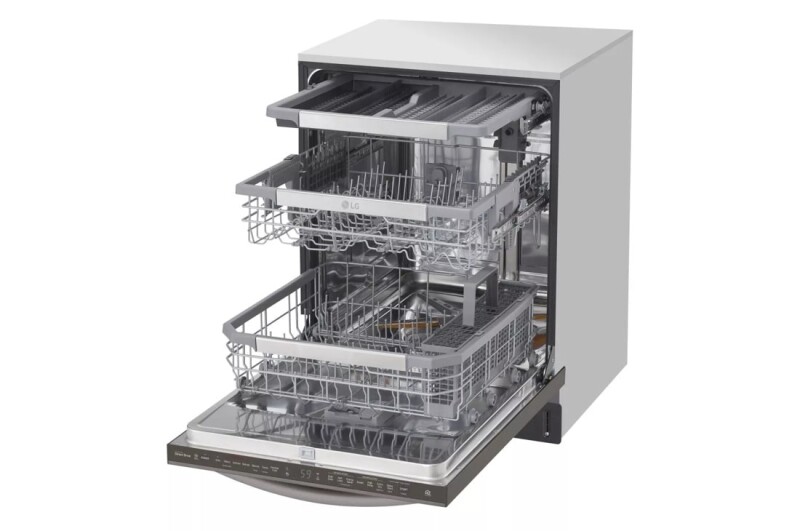 Top Control Smart wi-fi Enabled Dishwasher with QuadWash™ and TrueSteam® LDT7808BD