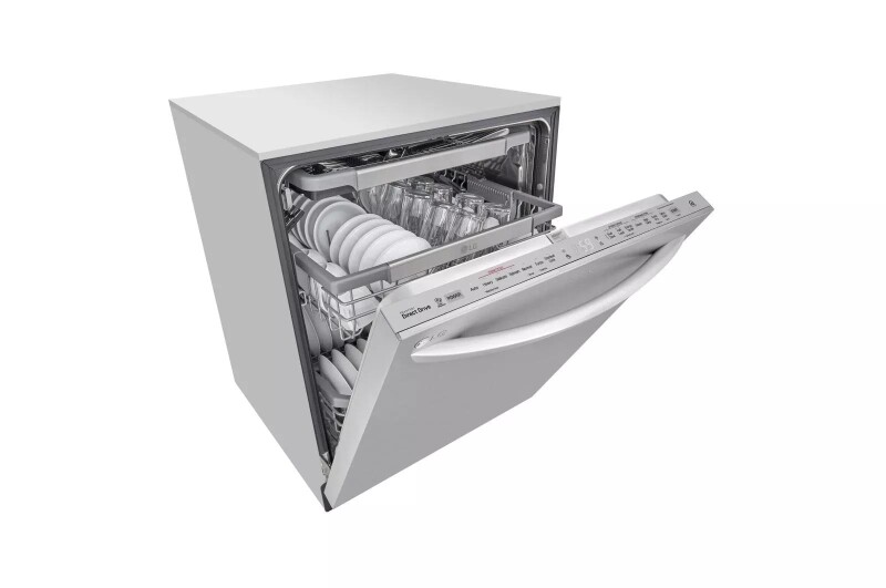 Top Control Smart wi-fi Enabled Dishwasher with QuadWash™ and TrueSteam® LDT7808ST