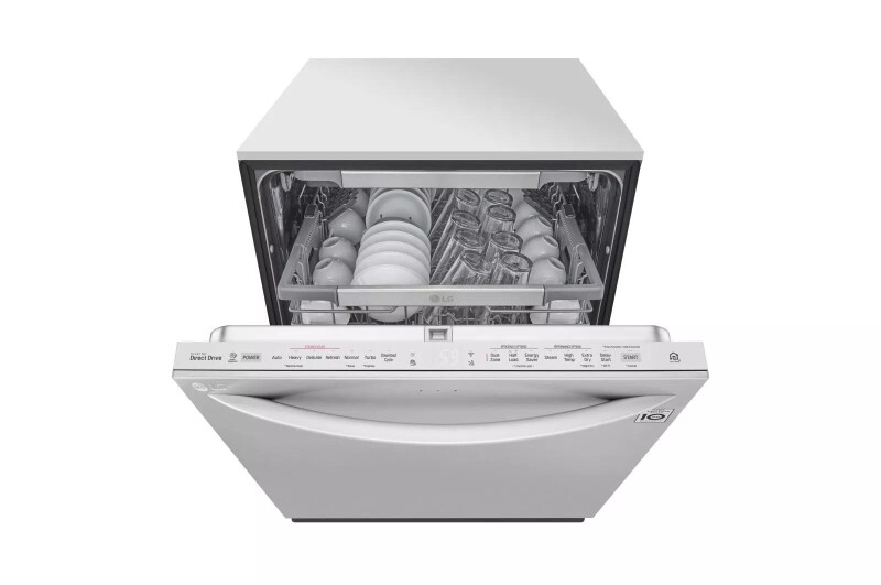 Top Control Smart wi-fi Enabled Dishwasher with QuadWash™ and TrueSteam® LDT7808ST