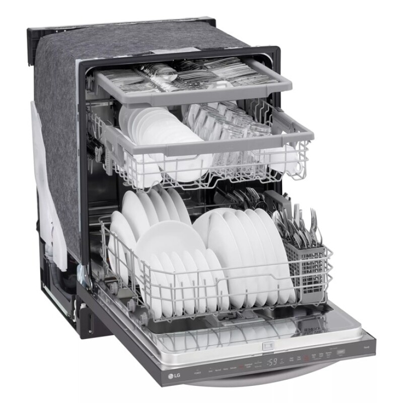 Top-Control Dishwasher with 1-Hour Wash & Dry, QuadWash® Pro, and Dynamic Heat Dry™ LDTH5554D