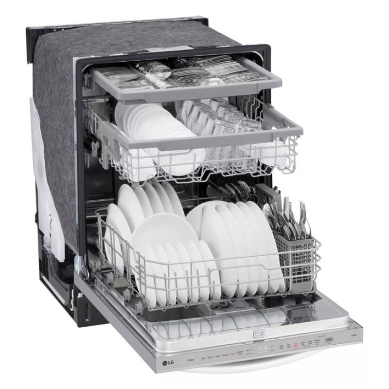 24 Inch Quadwash® Top Control Dishwasher - Stainless Steel LDTH5554S