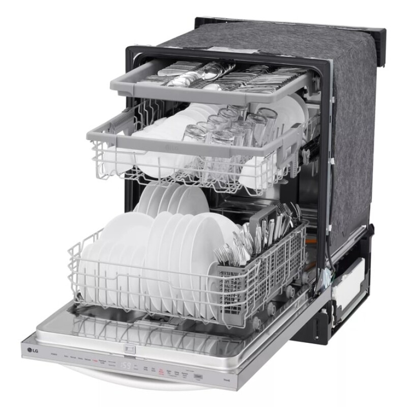 24 Inch Quadwash® Top Control Dishwasher - Stainless Steel LDTH5554S