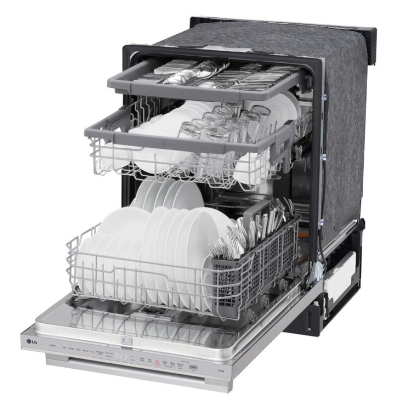 Top-Control Dishwasher with 1-Hour Wash & Dry, QuadWash® Pro, and Dynamic Heat Dry™ LDTH555NS