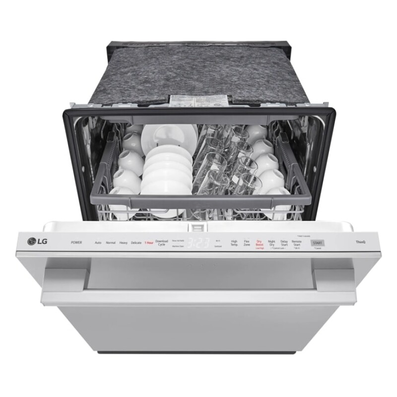 Top-Control Dishwasher with 1-Hour Wash & Dry, QuadWash® Pro, and Dynamic Heat Dry™ LDTH555NS