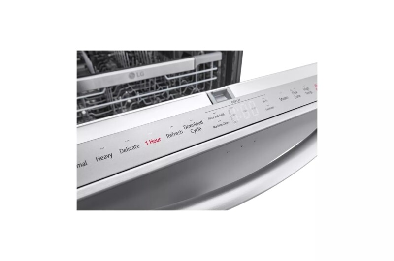 Smart Top Control Dishwasher With 1-hour Wash & Dry, Quadwash® Pro, Truesteam®, And Dynamic Heat Dry™ LDTH7972S