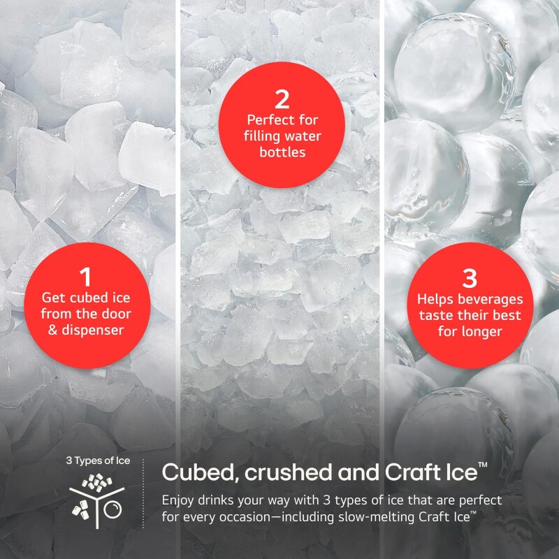 Counter-Depth MAX™ with Zero Clearance™ 3-Door French Door Refrigerator with Thin Door Design LF24Z6530S