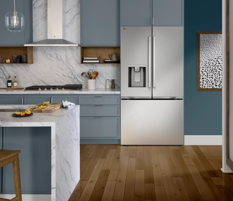 Counter-Depth MAX™ with Zero Clearance™ 3-Door French Door Refrigerator with Thin Door Design LF24Z6530S