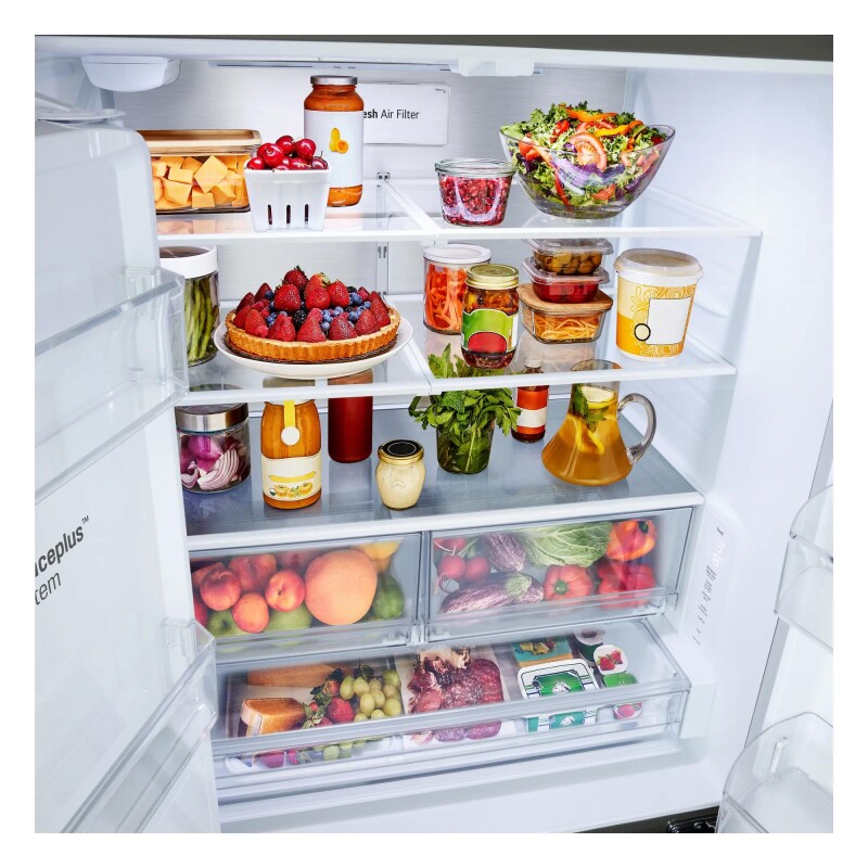 Counter-Depth MAX™ with Zero Clearance™ 3-Door French Door Refrigerator with Thin Door Design LF24Z6530S