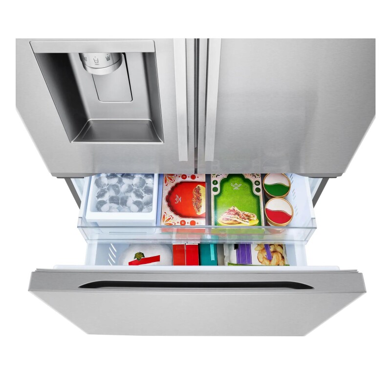 Counter-Depth MAX™ with Zero Clearance™ 3-Door French Door Refrigerator with Thin Door Design LF24Z6530S