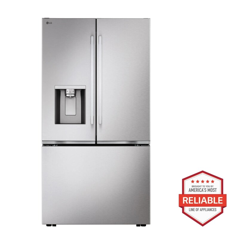 Counter-Depth MAX™ with Zero Clearance™ 3-Door French Door Refrigerator with Thin Door Design LF24Z6530S