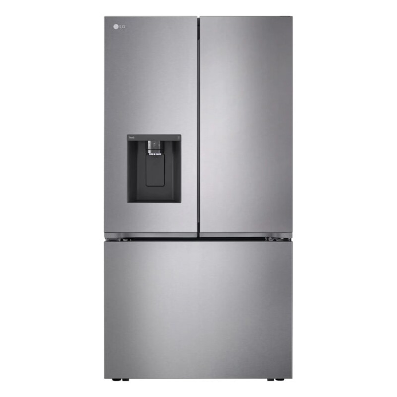 LG 26 cu. ft. Counter Depth MAX 3-Door French Door Refrigerator Noble Steel LF26C6230V Picture 1