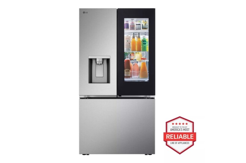 26 cu. ft. Smart Counter-Depth MAX™ French Door Refrigerator with InstaView® Door-in-Door® LF26C6360S