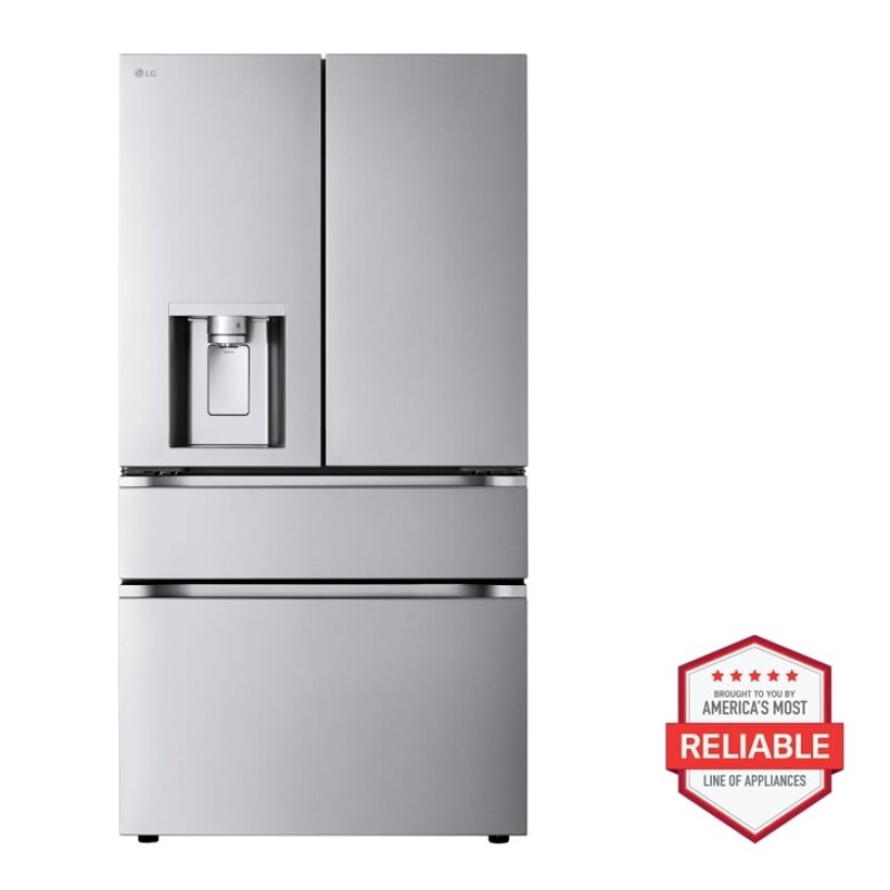 29 cu. ft. Smart Standard-Depth MAX™ 4-Door French Door Refrigerator with Full-Convert Drawer™ LF29S8230S
