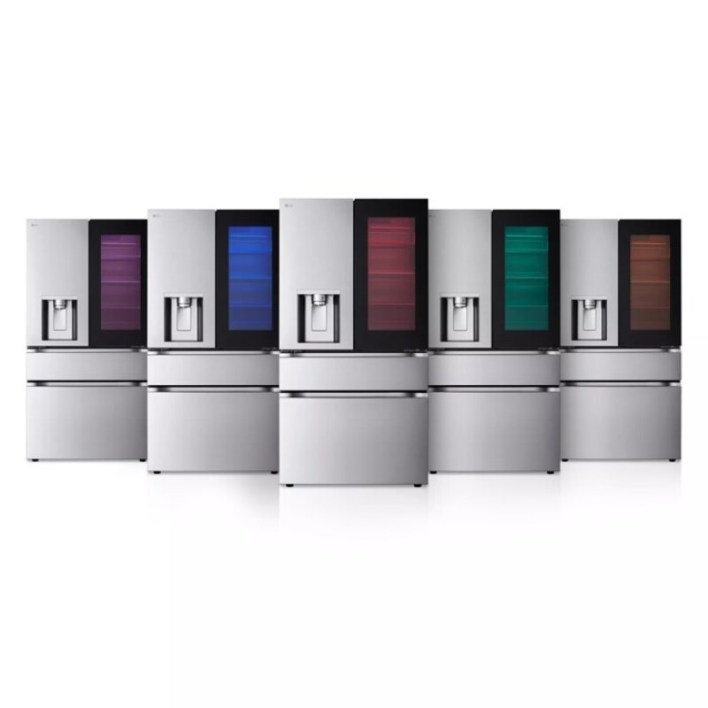 29 cu. ft. Smart InstaView® Door-in-Door® Standard-Depth MAX™ 4-Door French Door Refrigerator with MyColor™ LF29S8365S