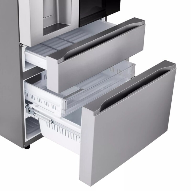 29 cu. ft. Smart InstaView® Door-in-Door® Standard-Depth MAX™ 4-Door French Door Refrigerator with MyColor™ LF29S8365S