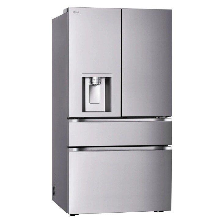 29 cu. ft. Standard-Depth MAX™ 4-Door French Door Refrigerator with Mini Craft Ice™ and Full-Convert Drawer™ LF29S9730S