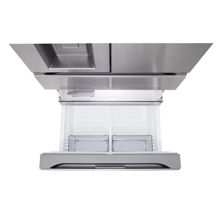 29 cu. ft. Standard-Depth MAX™ 4-Door French Door Refrigerator with Mini Craft Ice™ and Full-Convert Drawer™ LF29S9730S