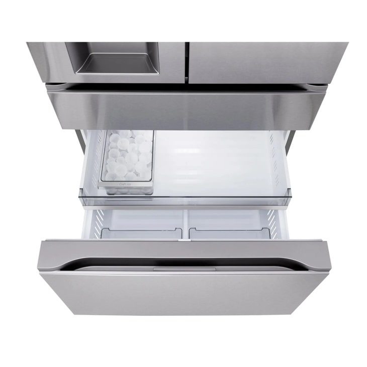 29 cu. ft. Standard-Depth MAX™ 4-Door French Door Refrigerator with Mini Craft Ice™ and Full-Convert Drawer™ LF29S9730S