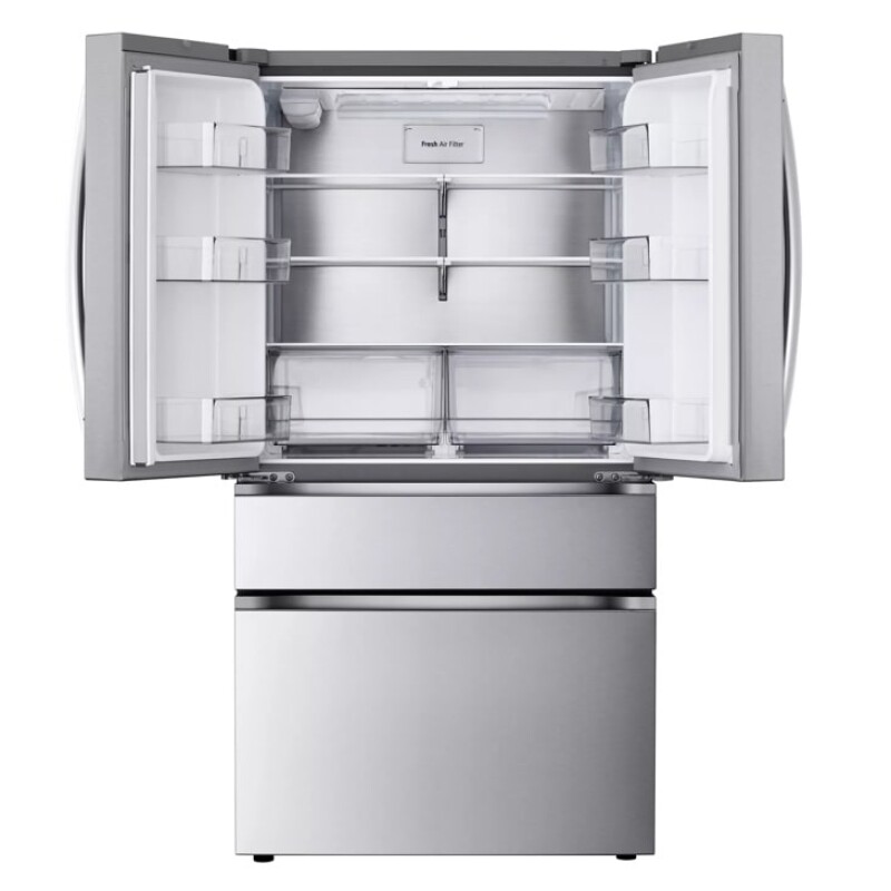 30 cu. ft. Smart Standard-Depth MAX™ 4-Door French Door Refrigerator with Full-Convert Drawer™ LF30H8210S