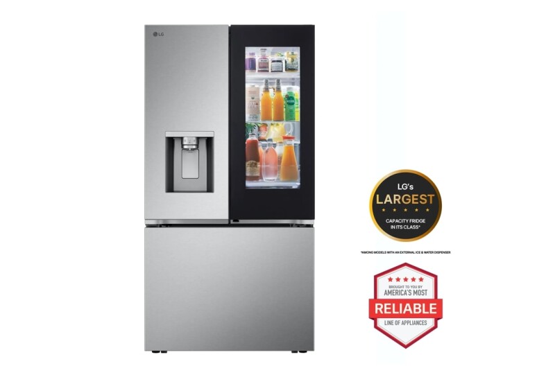 31 cu. ft. Smart Standard-Depth MAX™ French Door Refrigerator with InstaView® Door-in-Door® LF31S6360S