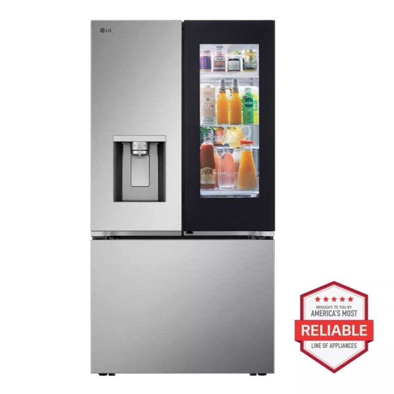 31 cu. ft. Smart Standard-Depth MAX™ French Door Refrigerator with InstaView® Door-in-Door® LF31S6360S