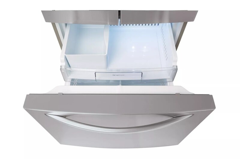 22 cu.ft. Capacity 3-Door French Door Refrigerator LFDS22520S LFDS22520S