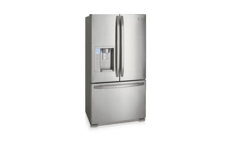 3-Door French Door Refrigerator with Ice and Water Dispenser (20.5 cu. ft.) LFX21980ST