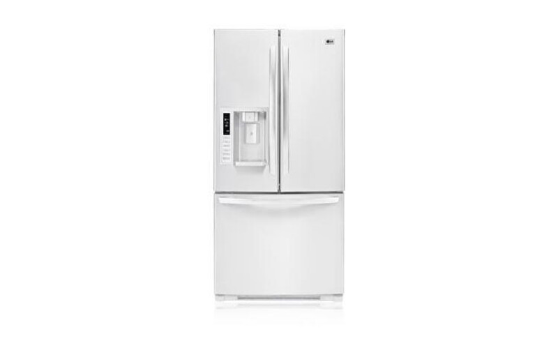 3-Door French Door Refrigerator with Ice and Water Dispenser (22.6 cu.ft.) LFX23961SW