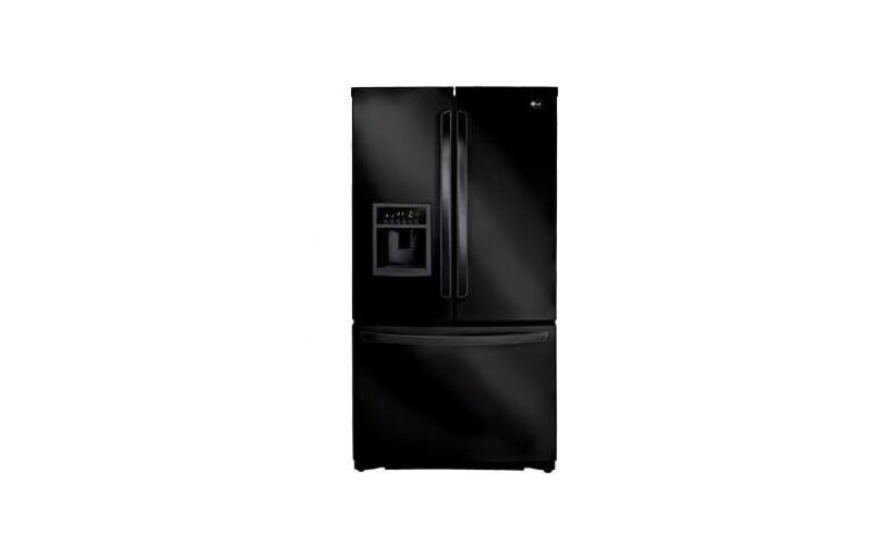 Large Capacity 3 Door French Door Refrigerator with Ice & Water Dispenser LFX25961SB