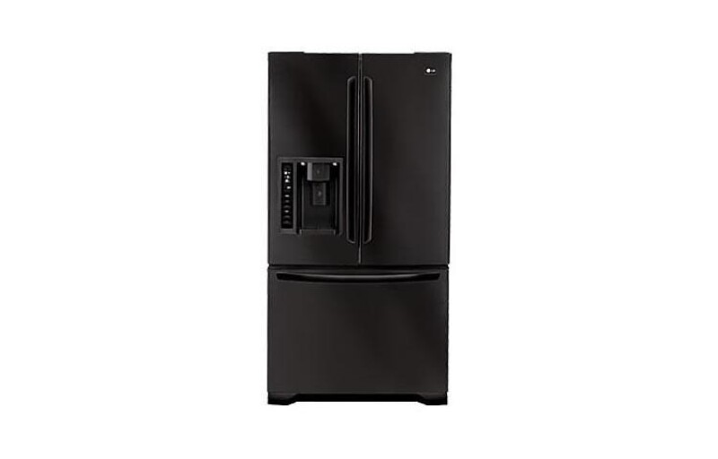 3-Door French Door Refrigerator with Ice and Water Dispenser (24.7 cu. ft.) LFX25975SB