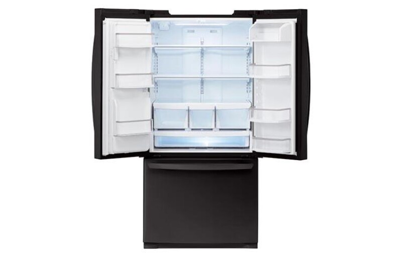 Ultra-Large Capacity 3 Door French Door Refrigerator with Ice & Water Dispenser (Fits a 33" Opening) LFX25978SB