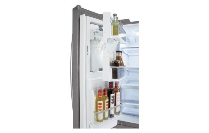 Ultra-Large Capacity 3 Door French Door Refrigerator with Ice & Water Dispenser (Fits a 33" Opening) LFX25978SW