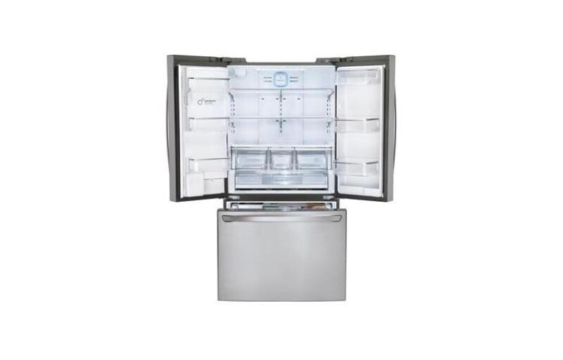 Ultra-Large Capacity Counter Depth 3 Door French Door Refrigerator with Smart Cooling Plus LFX25991ST