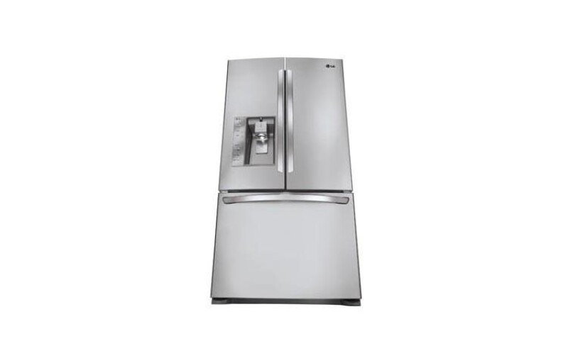Ultra-Large Capacity Counter Depth 3 Door French Door Refrigerator with Smart Cooling Plus LFX25991ST