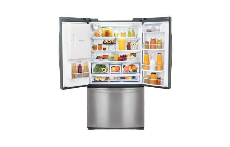 3-Door French Door Refrigerator with Ice and Water Dispenser (28 cu.ft.) LFX28977ST