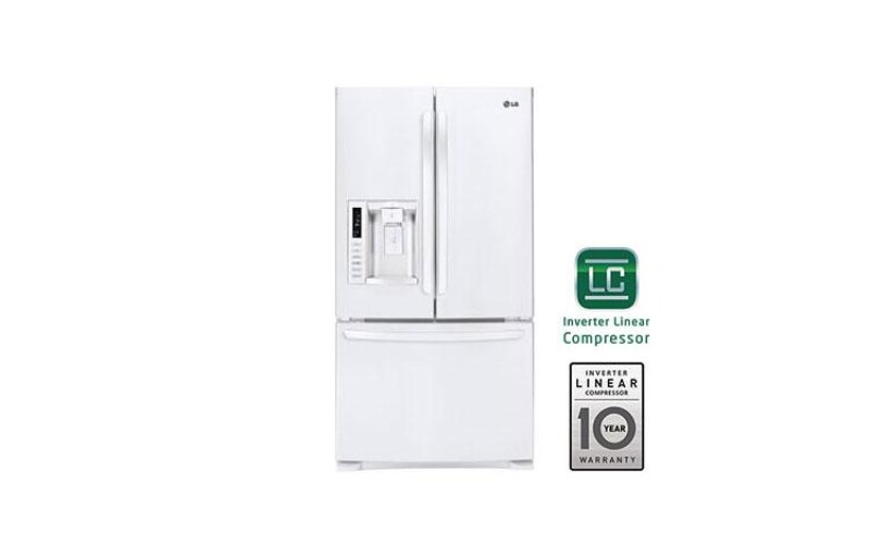 Ultra-Large Capacity 3 Door French Door Refrigerator with Dual Ice Maker LFX28979SW